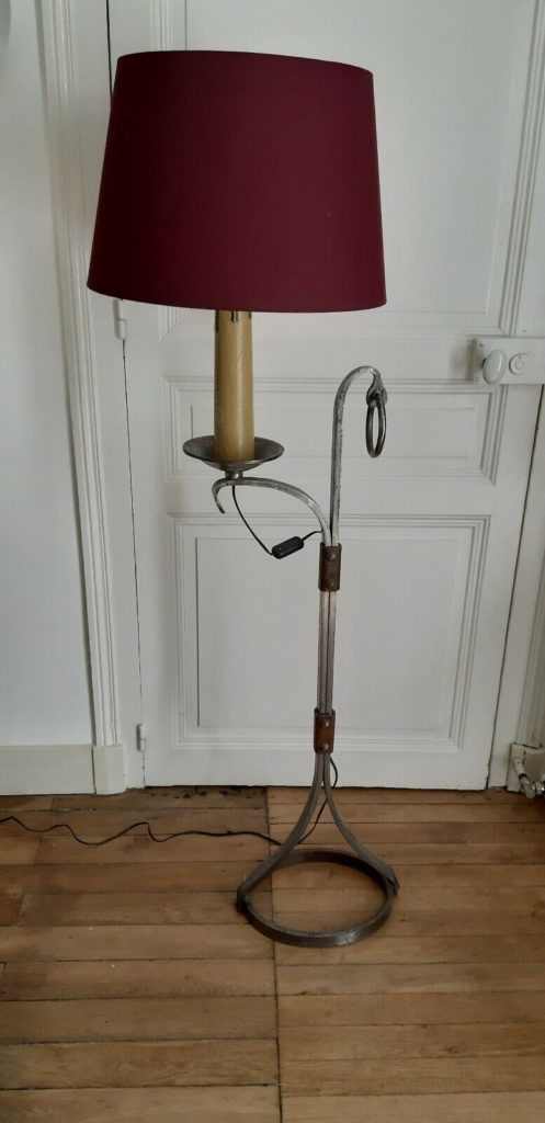 Lampe de parquet  ann es  60 70  350  CHINER CHIC BROCANTE